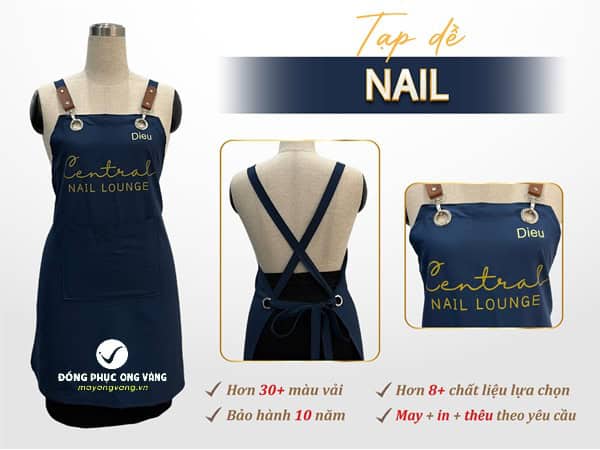 Tạp dề Nail